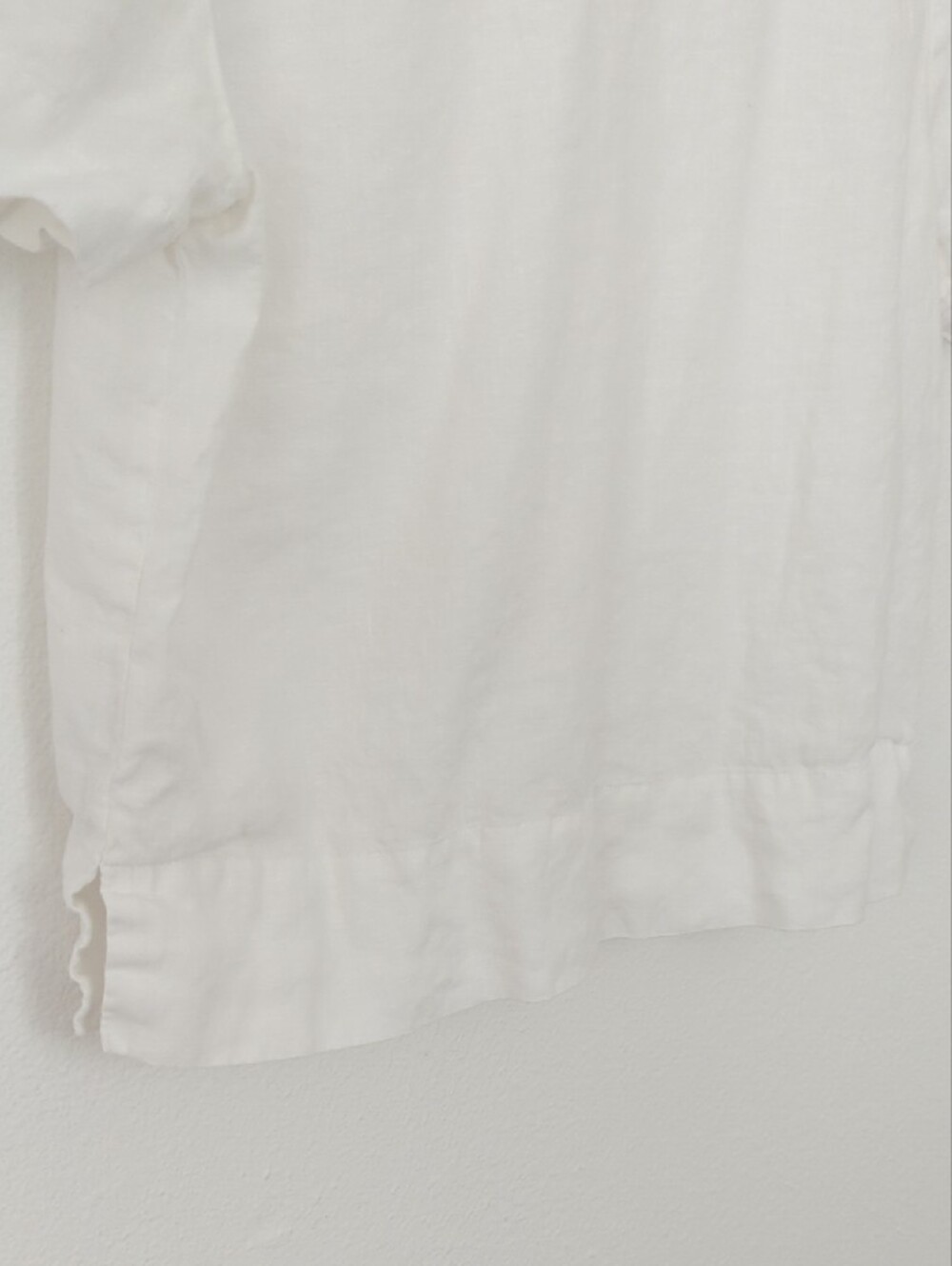 Quince Linen White Short Sleeve Button-Up Shirt - Picture 11 of 11